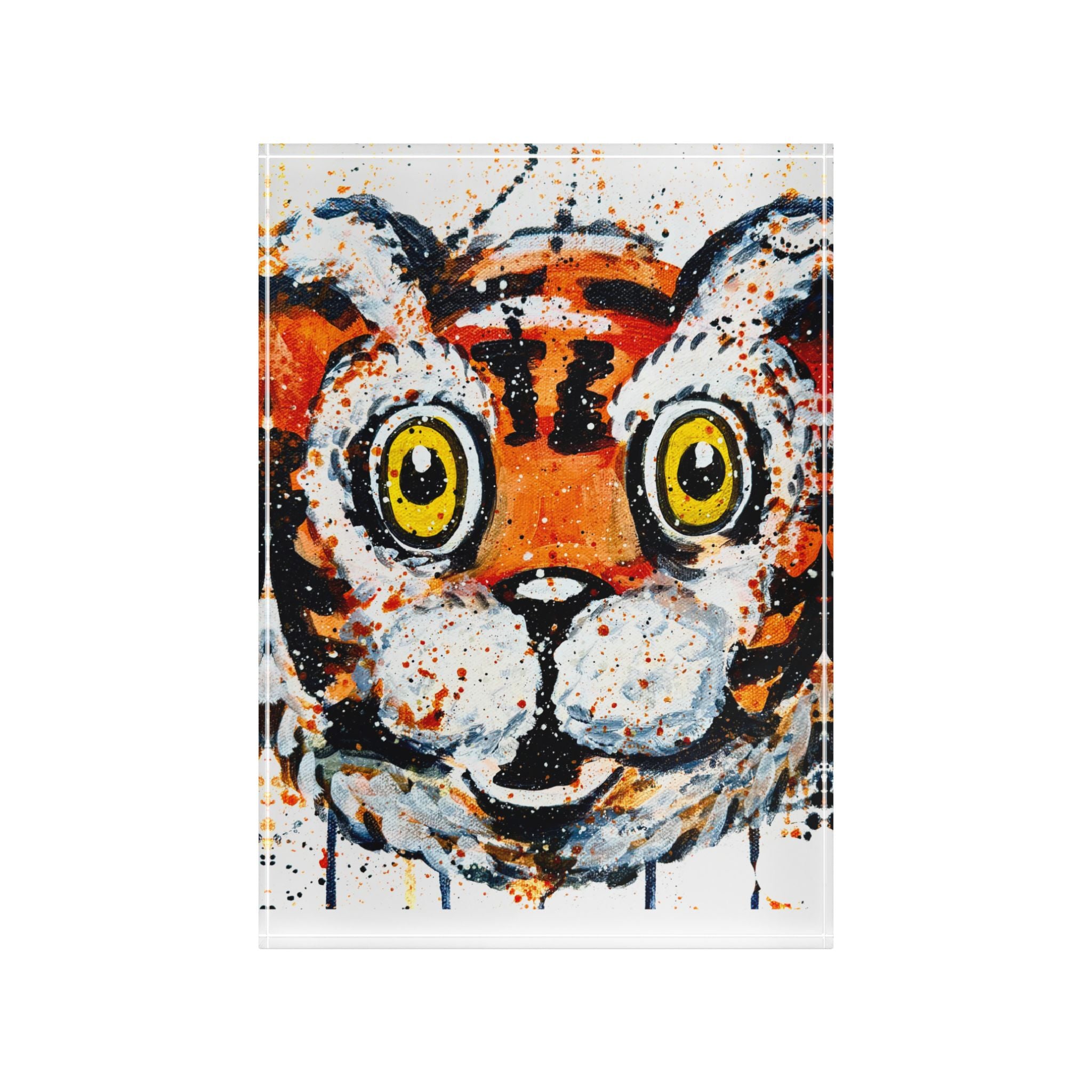 The Tiger -- Acrylic Block