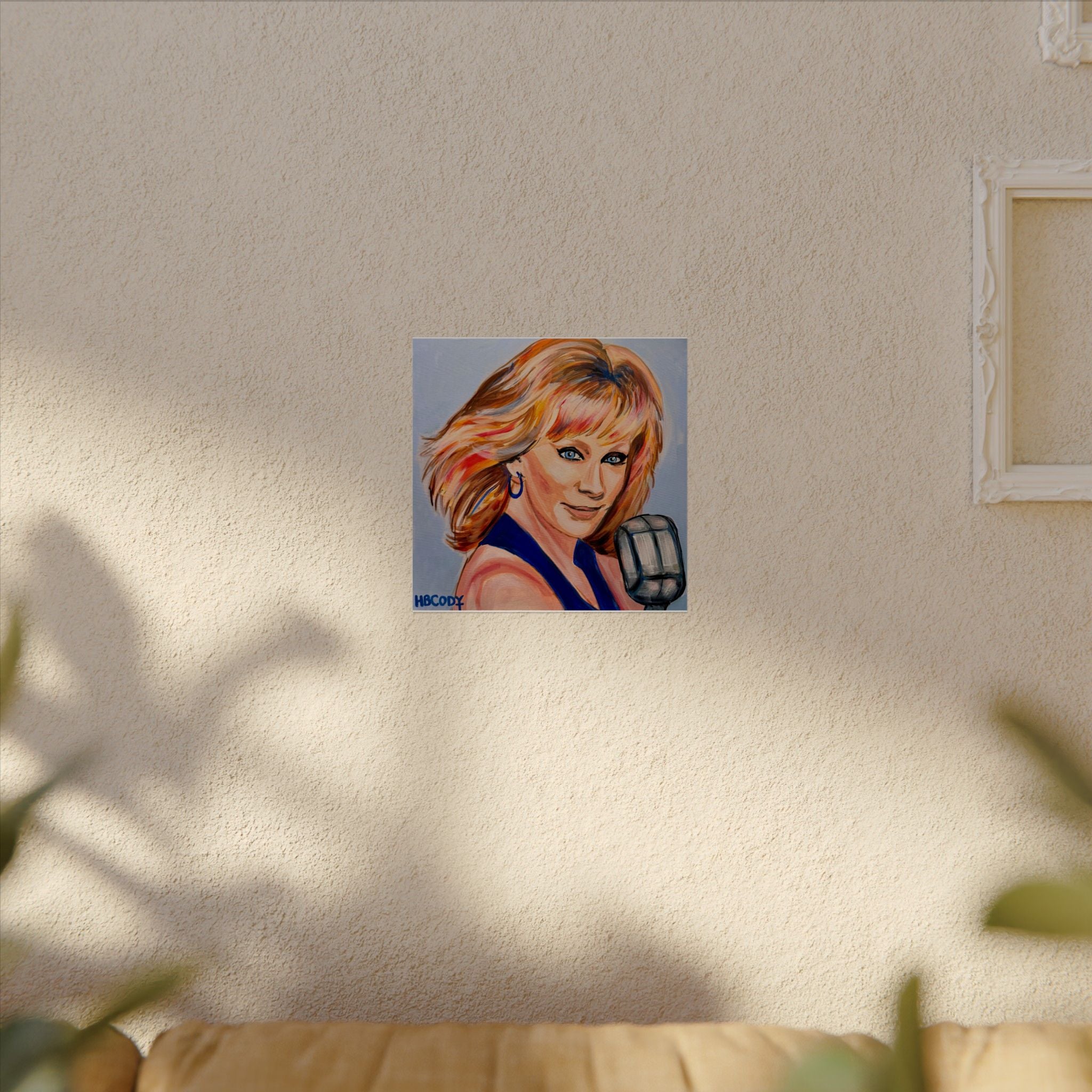 Reba Paper Print