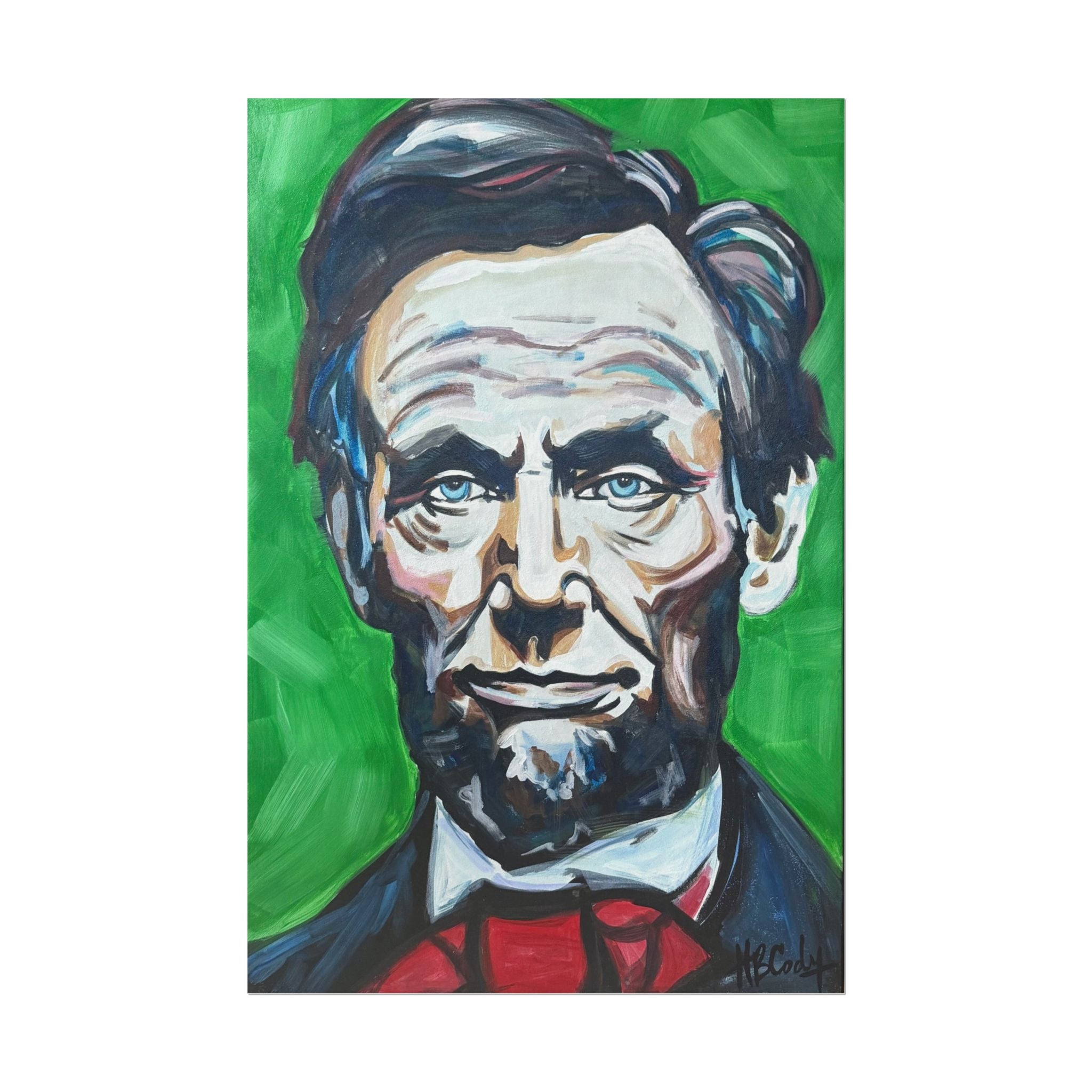 Honest Abe Paper Print
