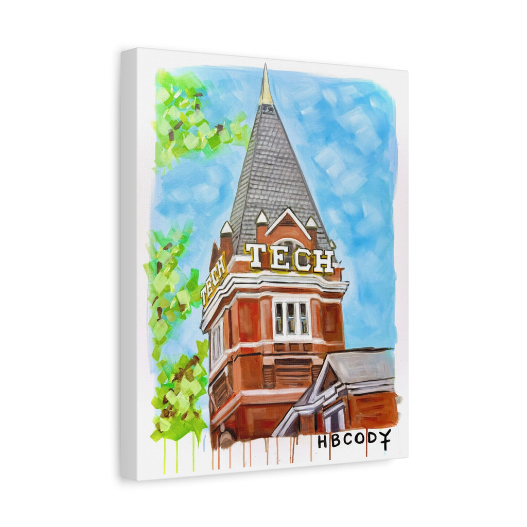 Tech Tower Canvas Print