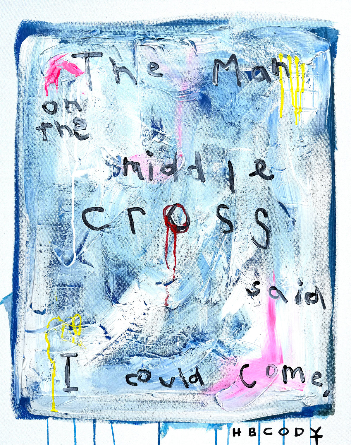 The Man on the middle cross